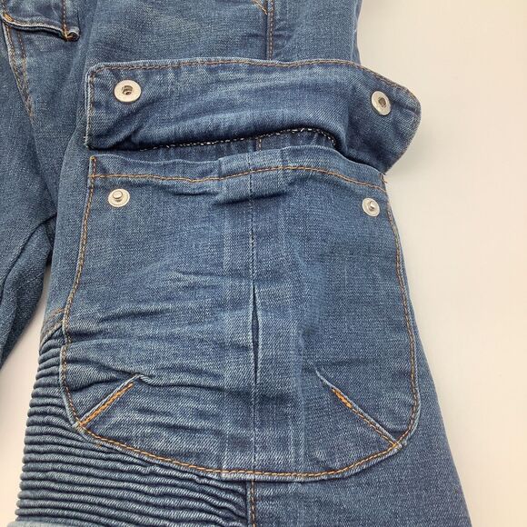 Loong Biker Mens Pro Cycling Protective Riding Jeans Size 30‎ x 29.5 NWT - Picture 9 of 14